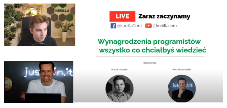 Webinar z Just Join IT: Wynagrodzenia polskich programistów