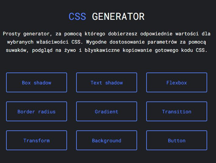 cssgenerator